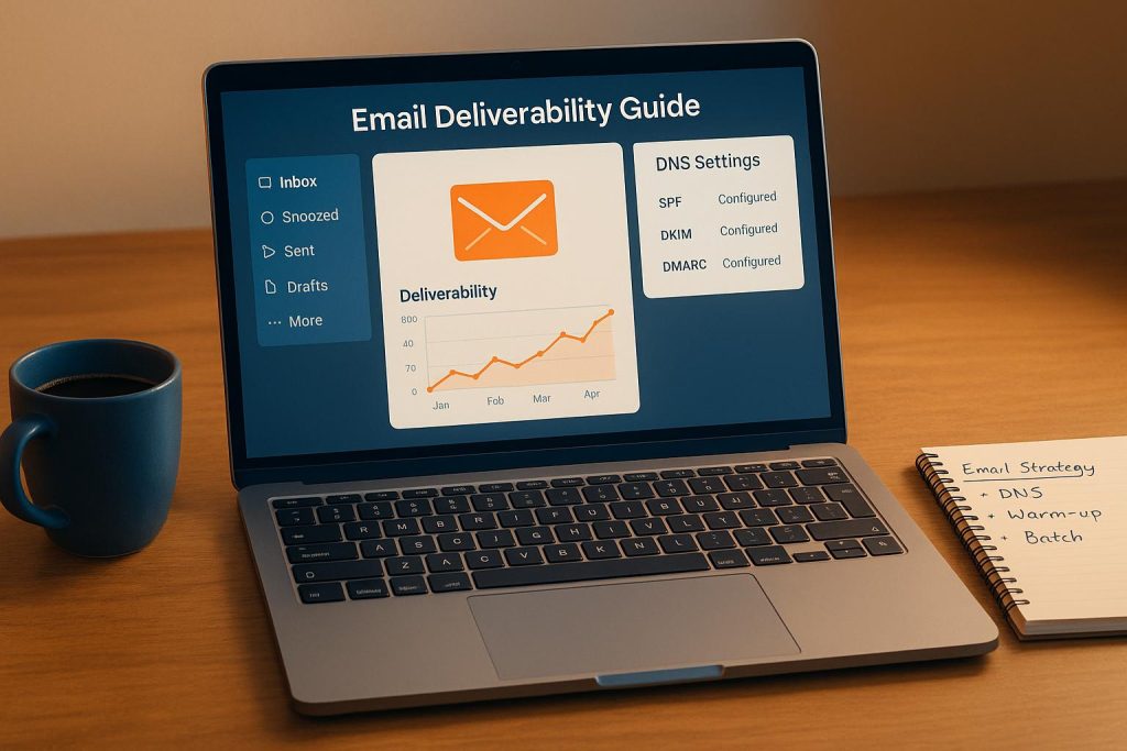 Email Deliverability Guide: DNS, Warm-Up, Batch